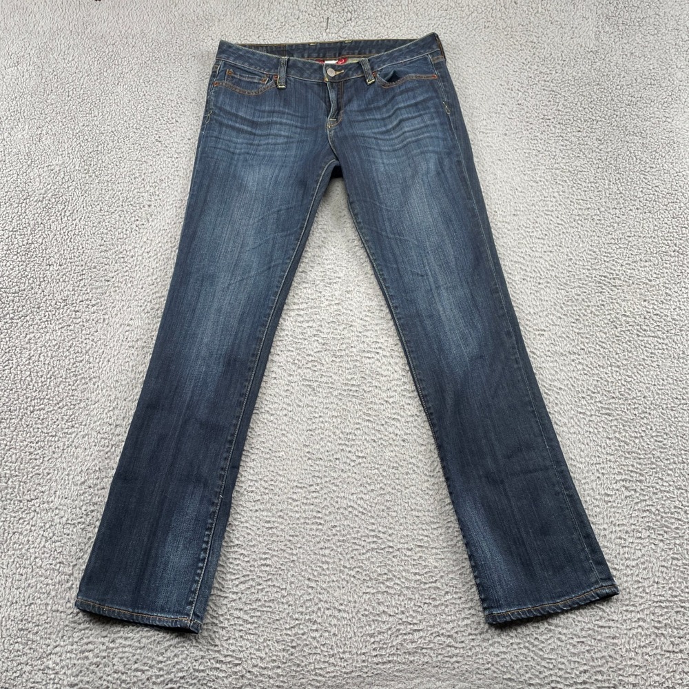 Lucky Brand Jeans Womens 12/31 Lola Straight Regular Inseam Leg Stretch Denim